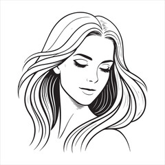 Butterfly Woman Vector 