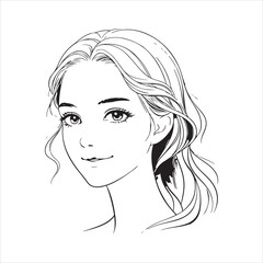 Butterfly Woman Vector 