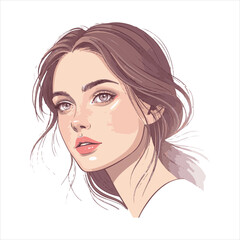 Butterfly Woman Vector 