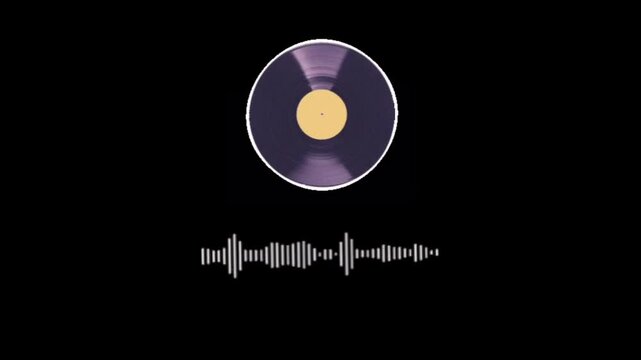 Vinyl record music mini