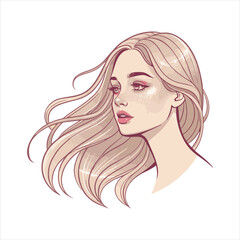 Butterfly Woman Vector 