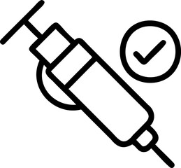 Medical Injection Syringe Vaccine Healthcare Approved Treatment Process