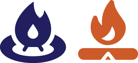 isolated firepit Vector,firepit Silhouette,firepit icon  , firepit symbol ,  firepit Vector 