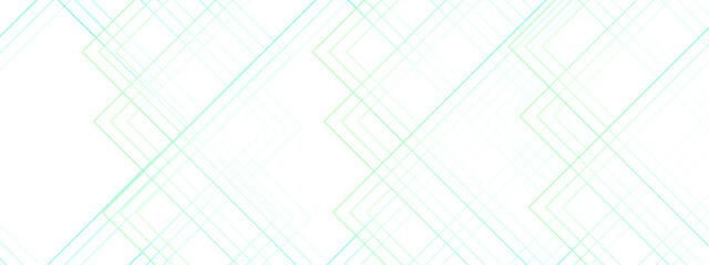 Abstract minimal background with overlapping translucent linear shapes forming diamond and chevron patterns. Gradient tones of aqua, cyan, and light green  futuristic, and geometric aesthetic