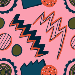 Obraz premium Mesmerizing Abstract Vector Art Collection – Colorful Geometric Designs, Modern Aesthetic Shapes and Futuristic Digital Backgrounds for Creative Inspiration