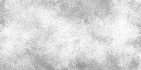 Soft white and grey concrete texture with cloudy brush effect. Abstract minimal background for vintage and modern design. Grunge wall surface.