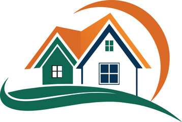 Real Estate Property Logo Vector Art