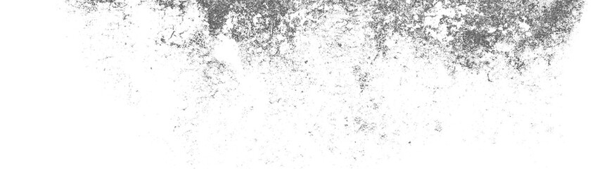 Abstract grayscale image of particles scattering on black background.