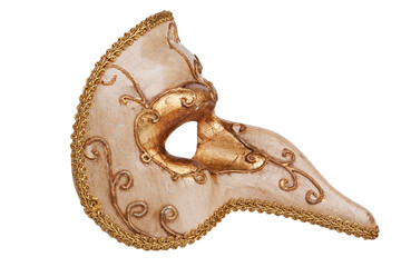 Venetian theater mask with a large nose.