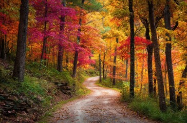 Obraz premium autumn in the forest