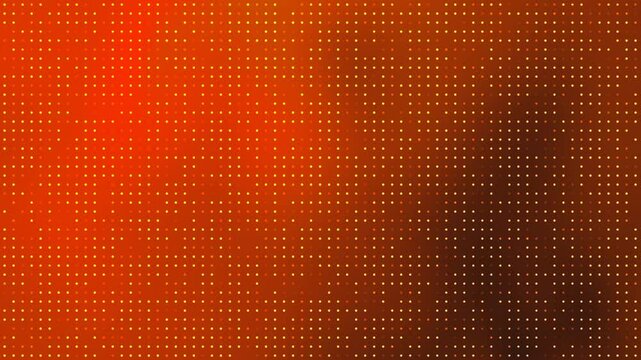 Dark 0range solid background Repeating pattern of orange dots on a gradient background. Suitable for web design, packaging, textiles, and backgrounds. Bright and modern.