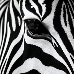 zebra close up