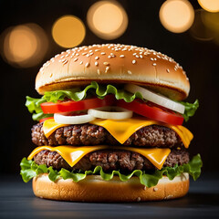 fast food burger