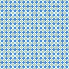 Geometrical seamless patten in blue and mint color. Can use as background and can print it on gift paper, fabric, stationery, etc.