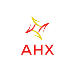 AHX Logo design vector template