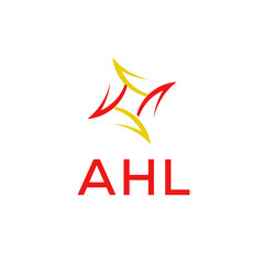 Fototapeta premium AHL LOGO, AHL vector