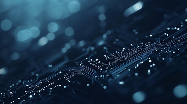 Innovative Blue Technological Background Featuring Europe Maps and Charts for Modern Data Visualization and Interactive Presentations in a Dynamic Digital Environment