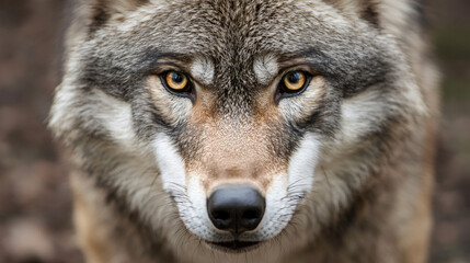 Stunning Capture of a Wolf's Face Revealing Intricate Expressions and Natural Beauty in Nature's Wild Realm that Connects with Animal Lovers and Art Enthusiasts Alike