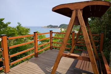 Viewpoint Pavilion Overlooking Deoksan Beach