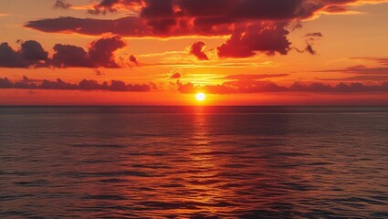 Obraz premium sunset on the beach