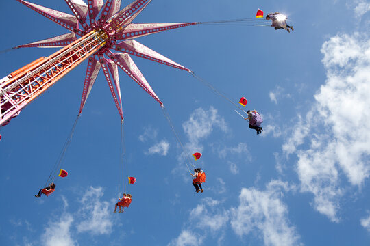 Chair swing at the Sydney Royal Easter Show