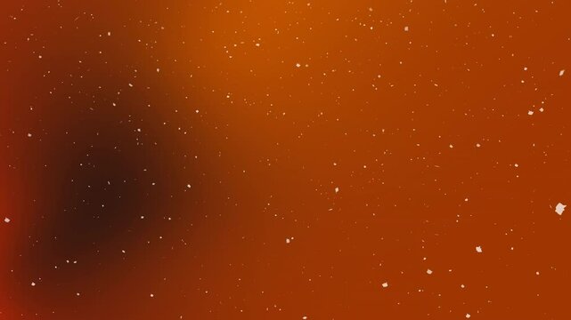 Dark 0range solid background Abstract orange background with small white particles ideal for technology, science, or artistic projects needing a vibrant, modern backdrop.
Backdrop of abstract orange w