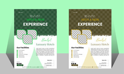 Creative Exclusive Modern Business Travel Flyer Design for Corporate Work, poster design , Graphic Designs , Travel, Vacation , Bali , Tour , Adventure