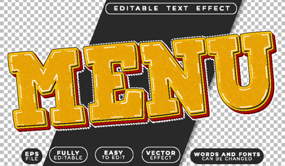  Restaurant Food Menu Meal Dish List Editable Vector Text File