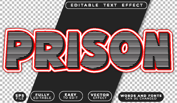  Prison Crime Thief Jail Criminal Orange Editable Vector Text File