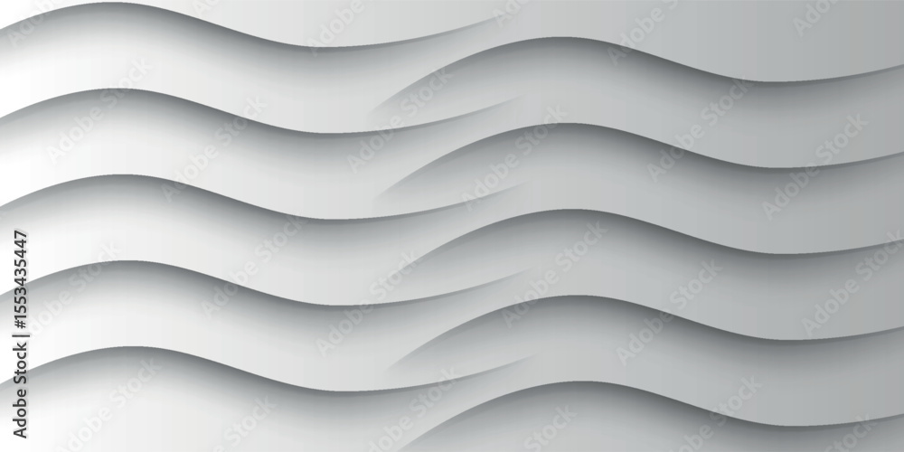 Poster the background should feature a white, limbo space studio design abstract. gray and white geometric 