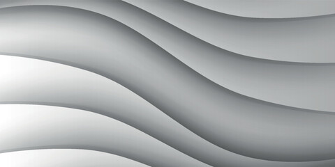 Fototapeta premium gray wave shadow modern background, limbo space studio design abstract. eps 10