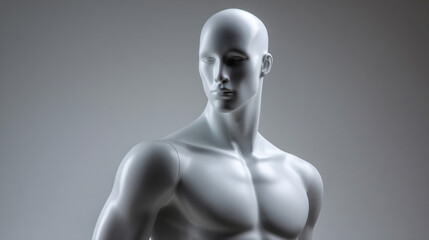 Fototapeta premium Male mannequin body model.