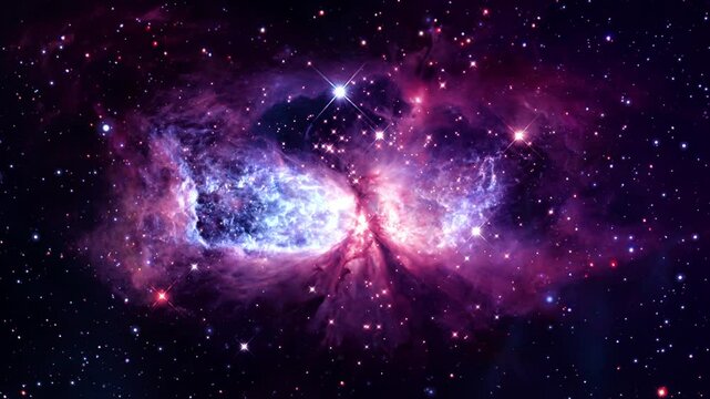 Exploring the Beauty of a Vibrant Nebula in Deep Space
