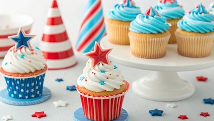 july 4 cupcakes and desserts
