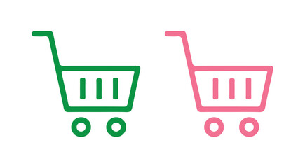 vector shopping cart icon