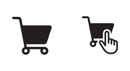 vector shopping cart icon