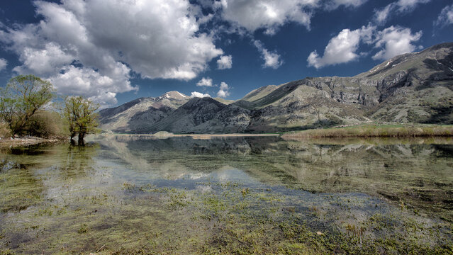 reflections on the matese lake