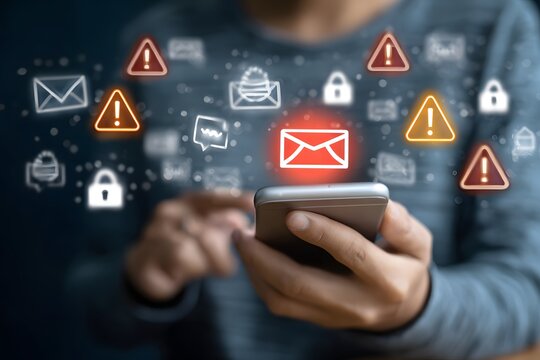 Smartphone Email Security Threat Detection.