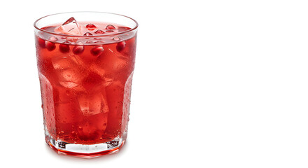glass of red juice