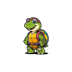 funny turtle cartoon
