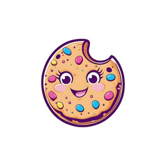 vector illustration of an apple pie