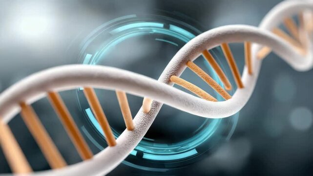 DNA extraction in a biotechnology lab, capturing the precision, science, and microscopic wonder of genetic analysis.