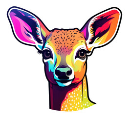 Fototapeta premium PNG Deer art kangaroo mammal.