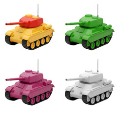 Colorful Tanks
