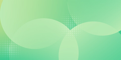 Minimalist banner background green and yellow gradations with circle shape.Modern ,trendy,for template cover ads. Vector eps 10