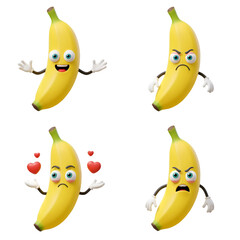 Expressive Banana Faces