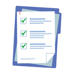 Document. Business papers. Contract paperwork. Folder with stamp and signature. Approved documents. Stack of agreements. Office files and Legal paperwork. Signed contracts. Paper folder set