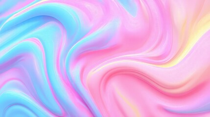 Abstract Pastel Pink and Blue Swirl Background Texture Ideal for Website Design and Digital Art Projects