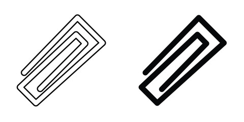 Paper clip icon template