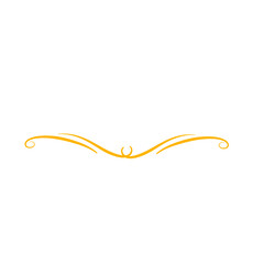 Vintage swirl divider 